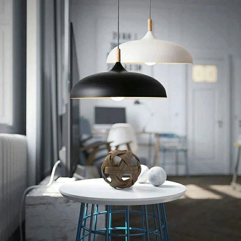 NordicAura - Plafondlampa i Skandinavisk Ek