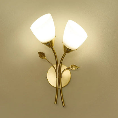 PetalRay - Modern vägglampa med konstnärlig blomsterdesign för elegant belysning i hemmet