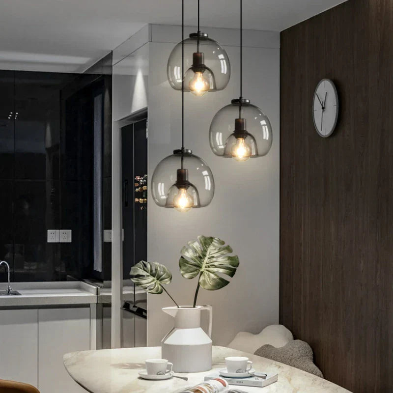 LuxeLicht - Modern Elegant Glas Hänglampa