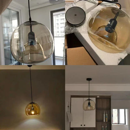 LuxeLicht - Modern Elegant Glas Hänglampa