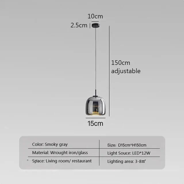 Carvallo - Minimalistisk Glaskrans