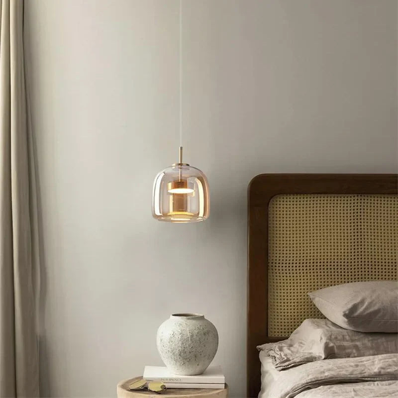 TransparantLicht - Minimalistisk Glas Hänglampa