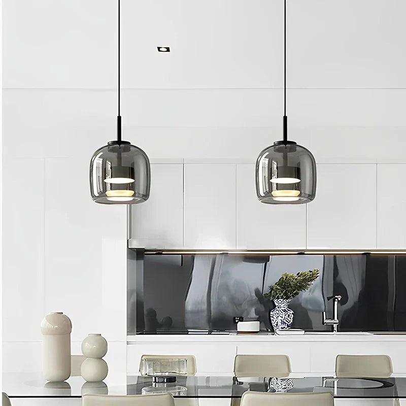 TransparantLicht - Minimalistisk Glas Hänglampa