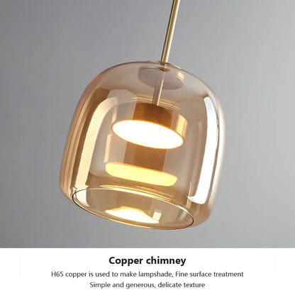 TransparantLicht - Minimalistisk Glas Hänglampa