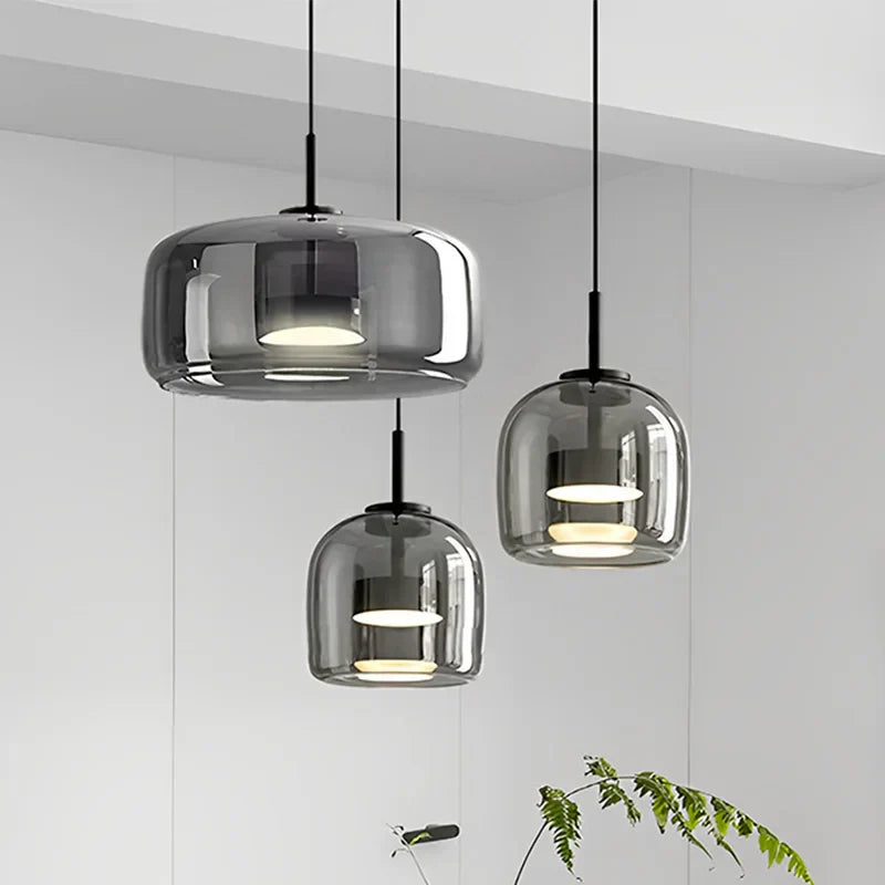 TransparantLicht - Minimalistisk Glas Hänglampa