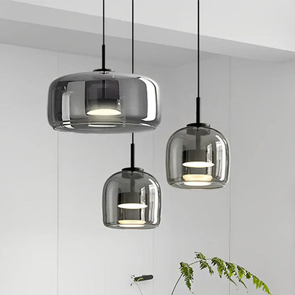 TransparantLicht - Minimalistisk Glas Hänglampa