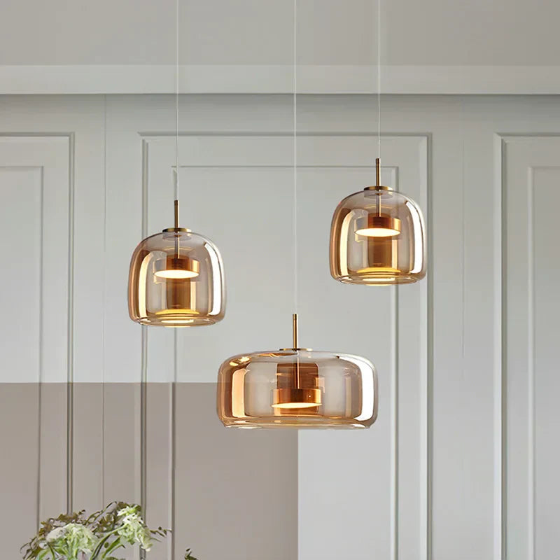 TransparantLicht - Minimalistisk Glas Hänglampa