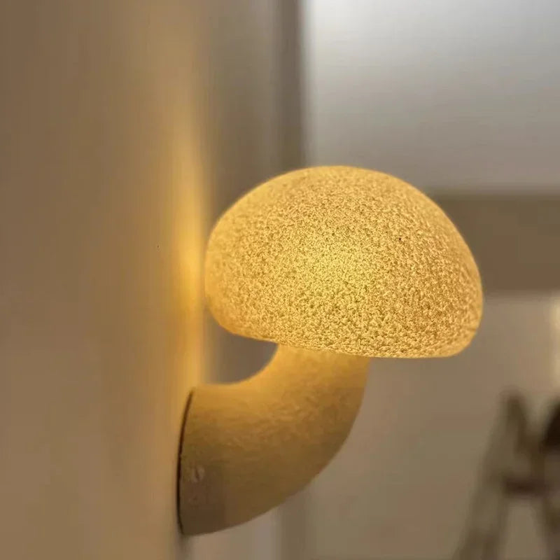 NordicGlow - Modern Svampvägglampa med LED