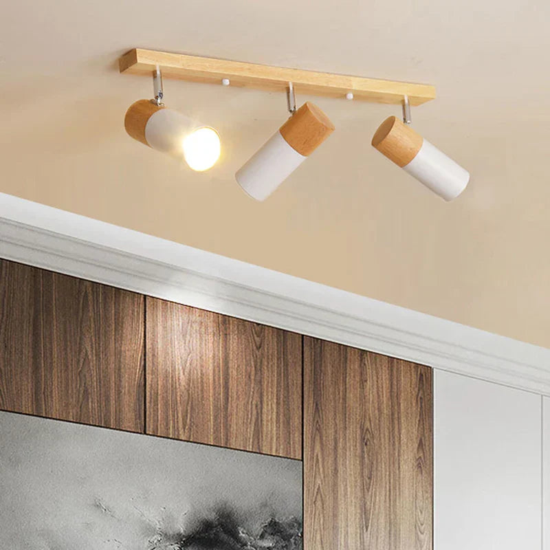 NordicBeam - Skandinavisk Trä Taklampa