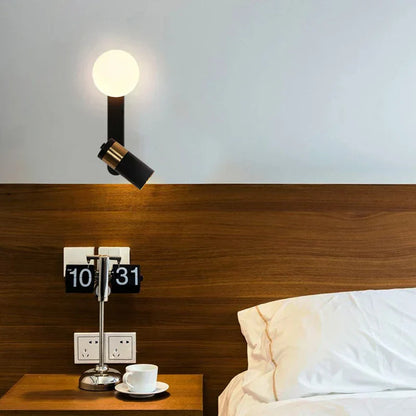 GlowLine – Minimalistisk nordisk LED-vägglampa för sovrum och vardagsrum