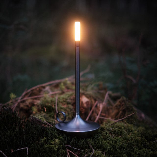 Nordisk LED Ljusstake Lampa - Uppladdningsbar Touch Kontrollerad Lampa