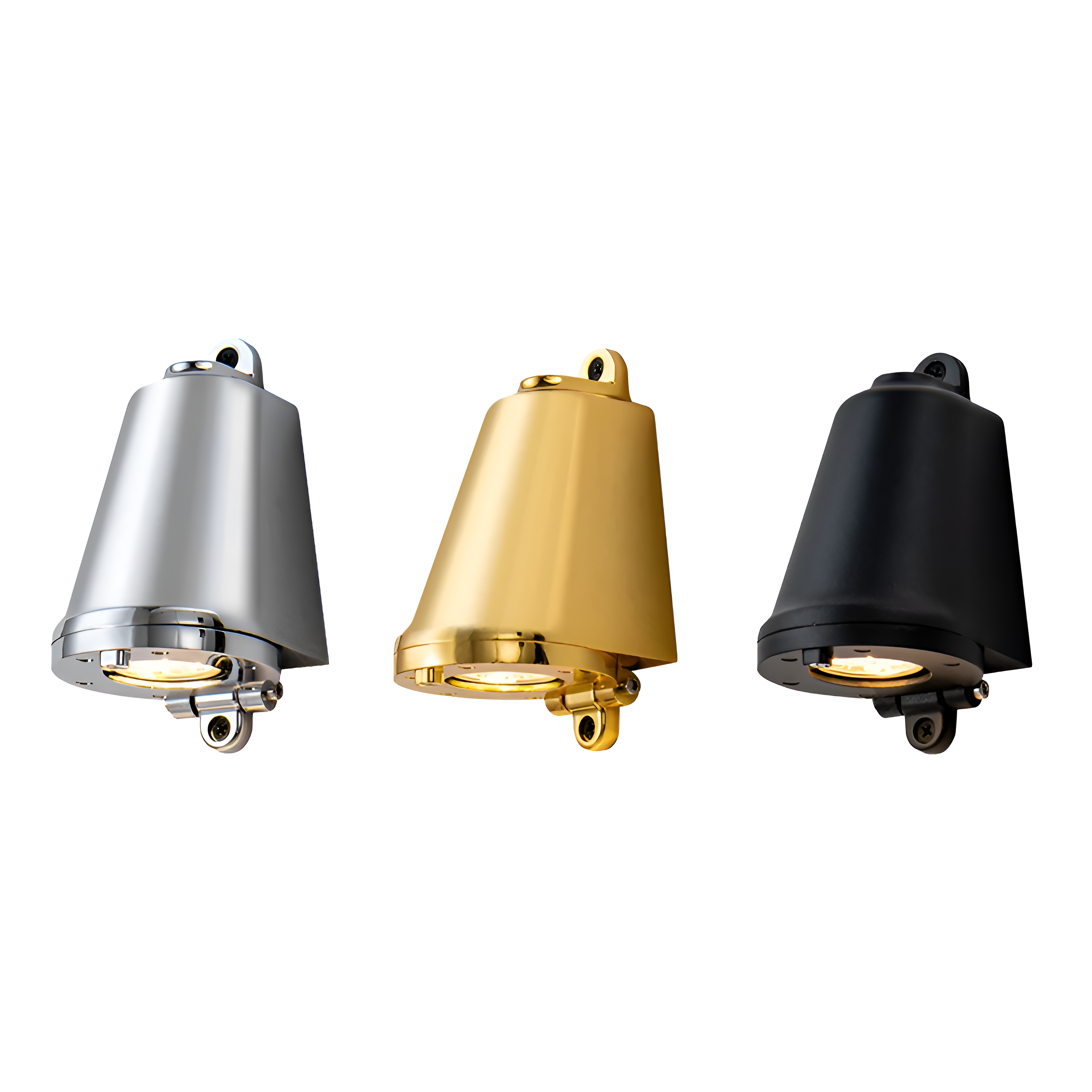 Minimalistisk LED-utomhusvägglampa i aluminium – väderbeständig