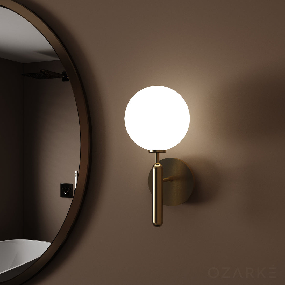 Nordic Luxe Vägglampa - Modern Design och Högkvalitativa Material