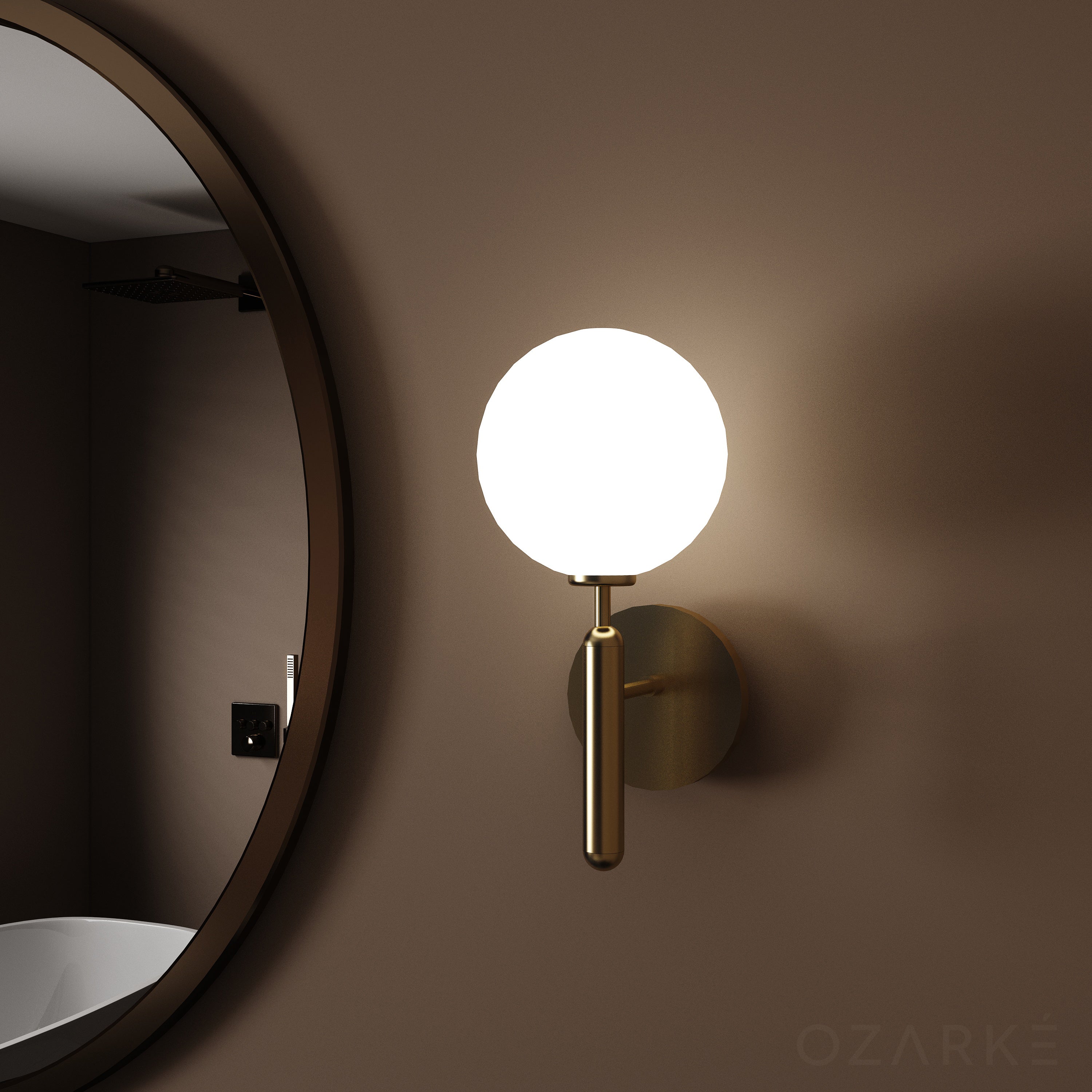 Nordic Luxe Vägglampa - Modern Design och Högkvalitativa Material