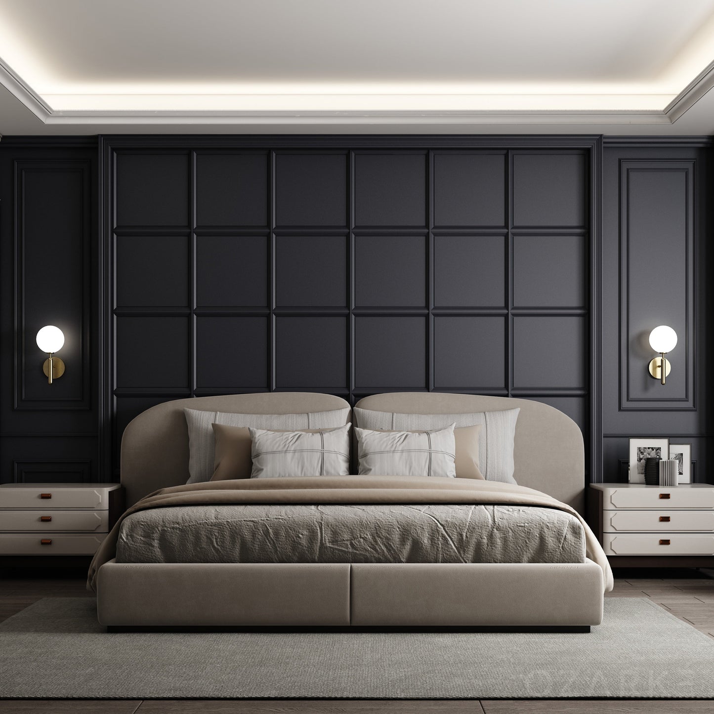 Nordic Luxe Vägglampa - Modern Design och Högkvalitativa Material