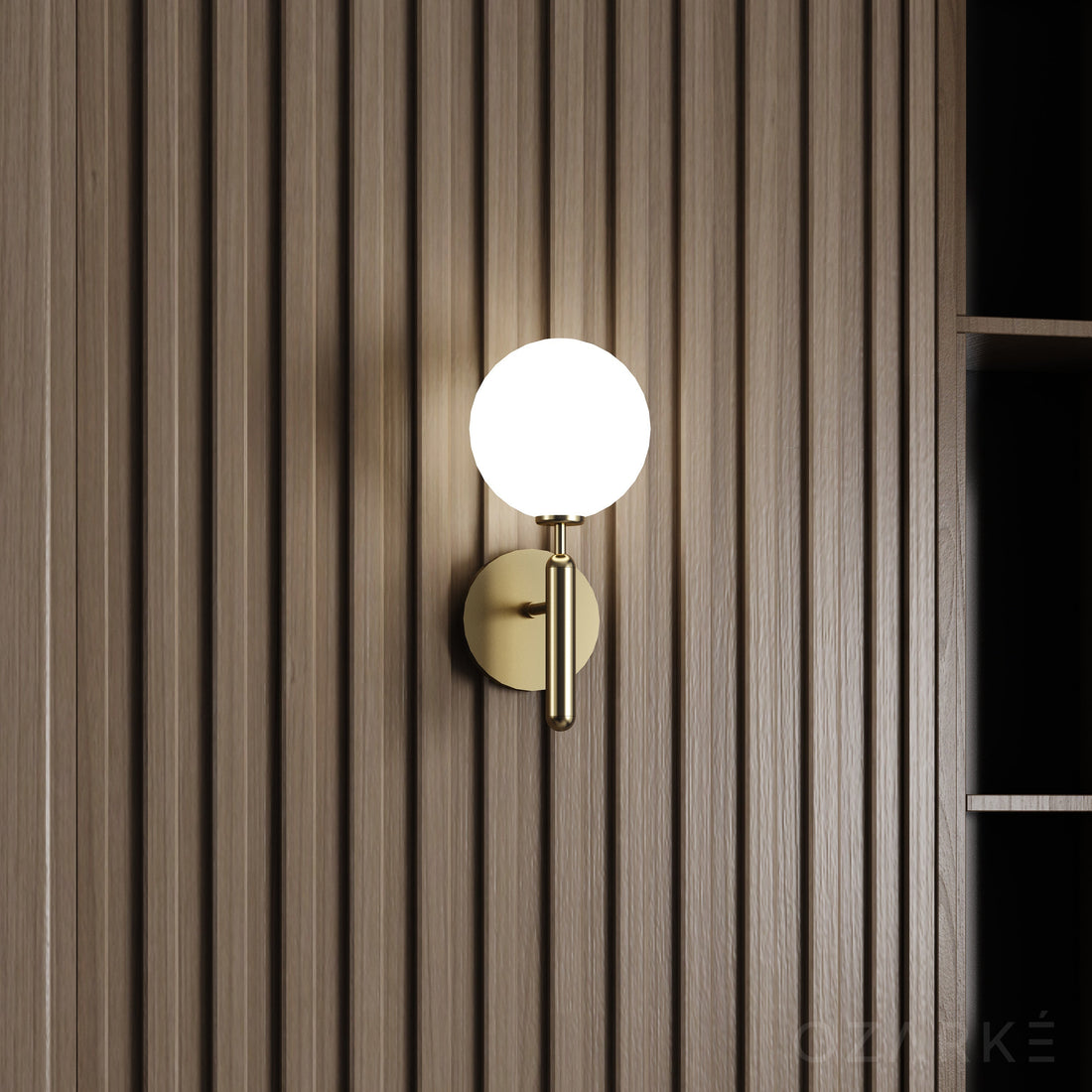 Nordic Luxe Vägglampa - Modern Design och Högkvalitativa Material