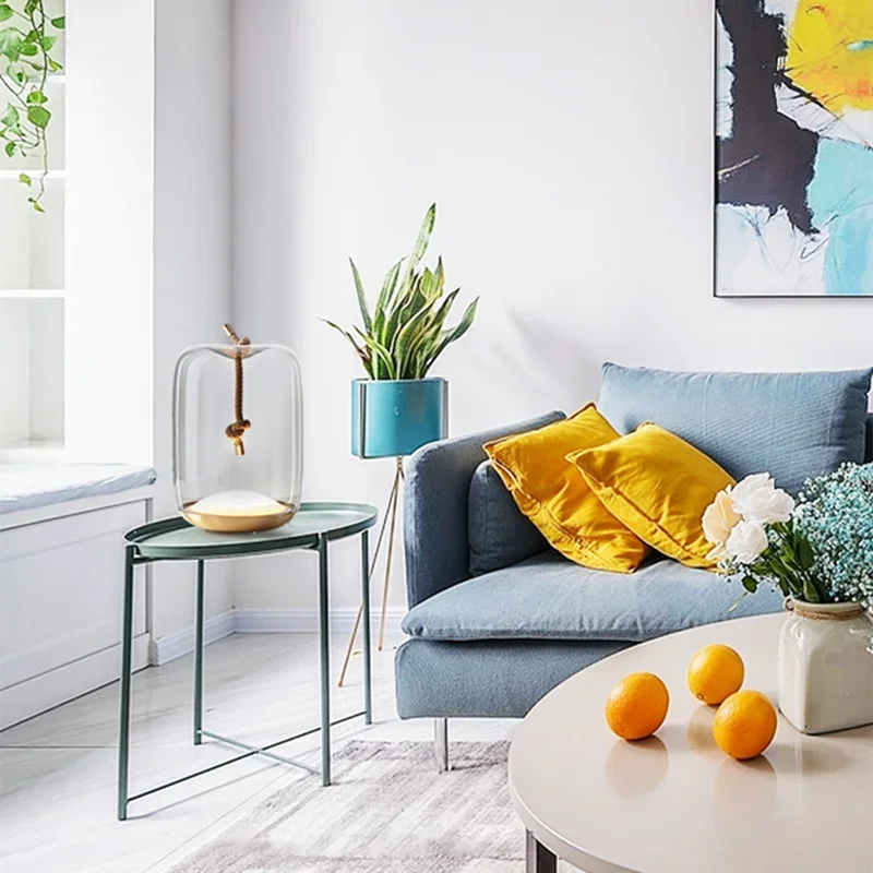 Nordic Knot Glasbordslampa | Modern Trummsängs- och Vardagsrumsbelysning | Brick by Brick London