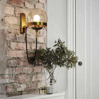 Unik Glasboll Vägglampa