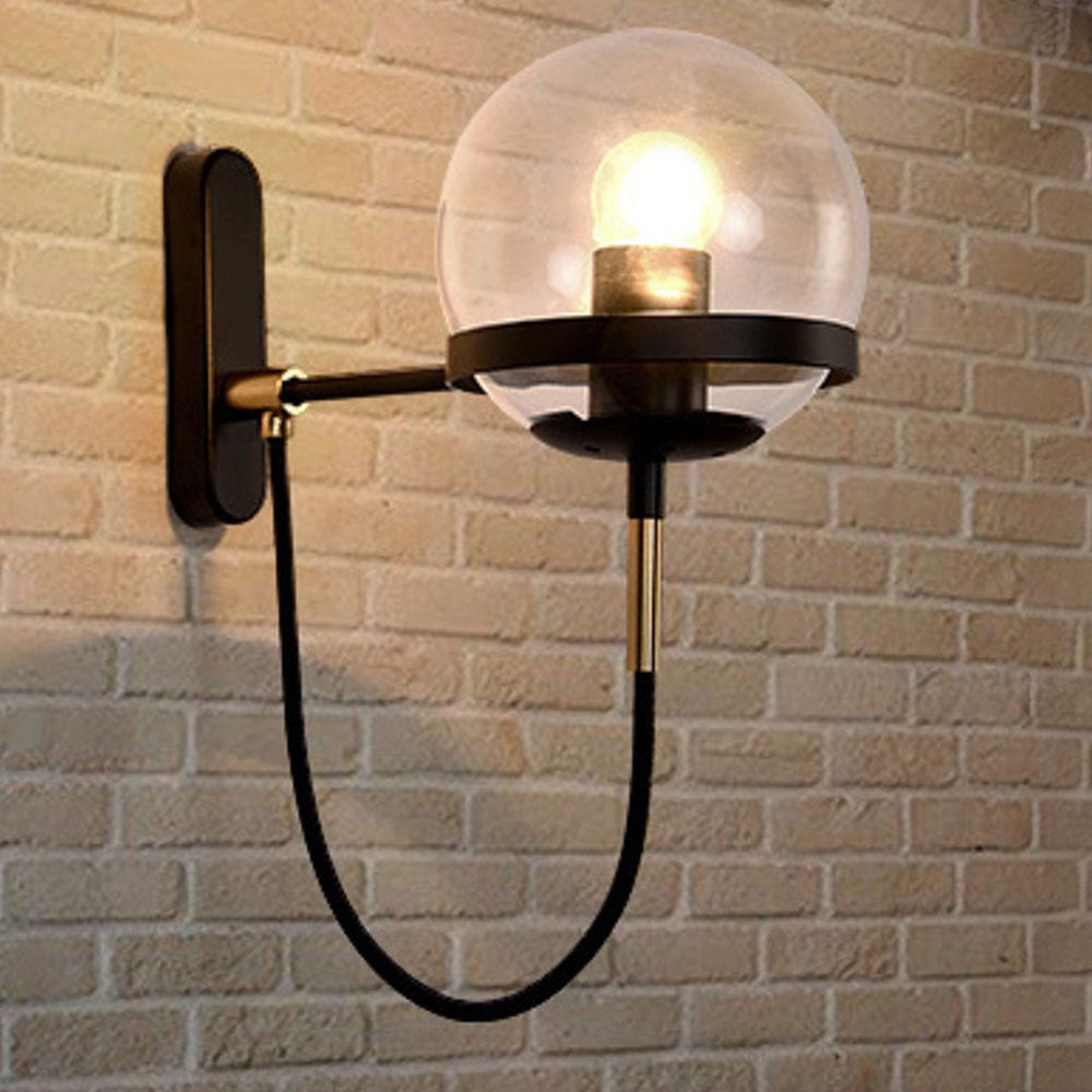 Unik Glasboll Vägglampa