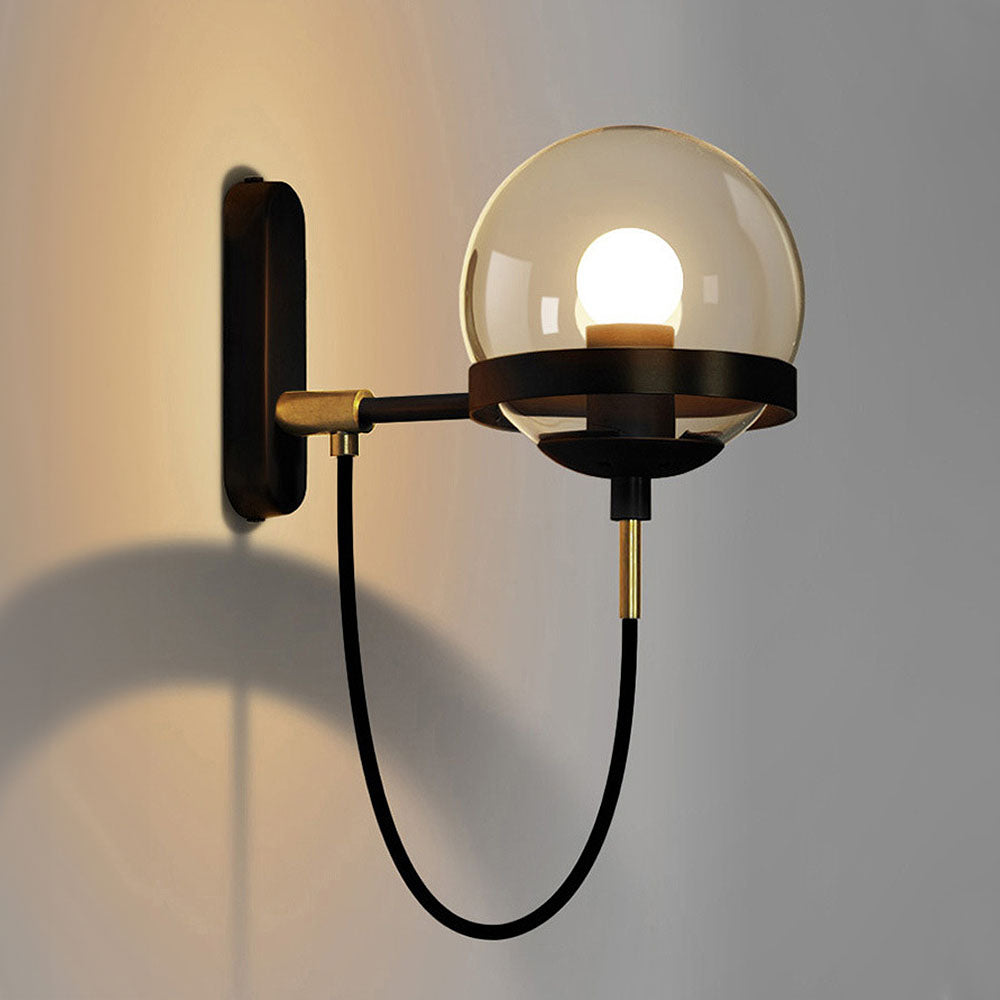 Unik Glasboll Vägglampa
