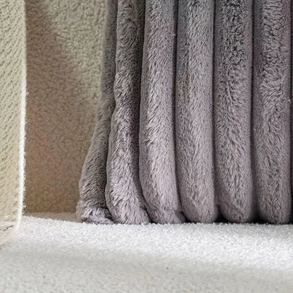 Nouvia Fusk Päls Plush Kuddeöverdrag