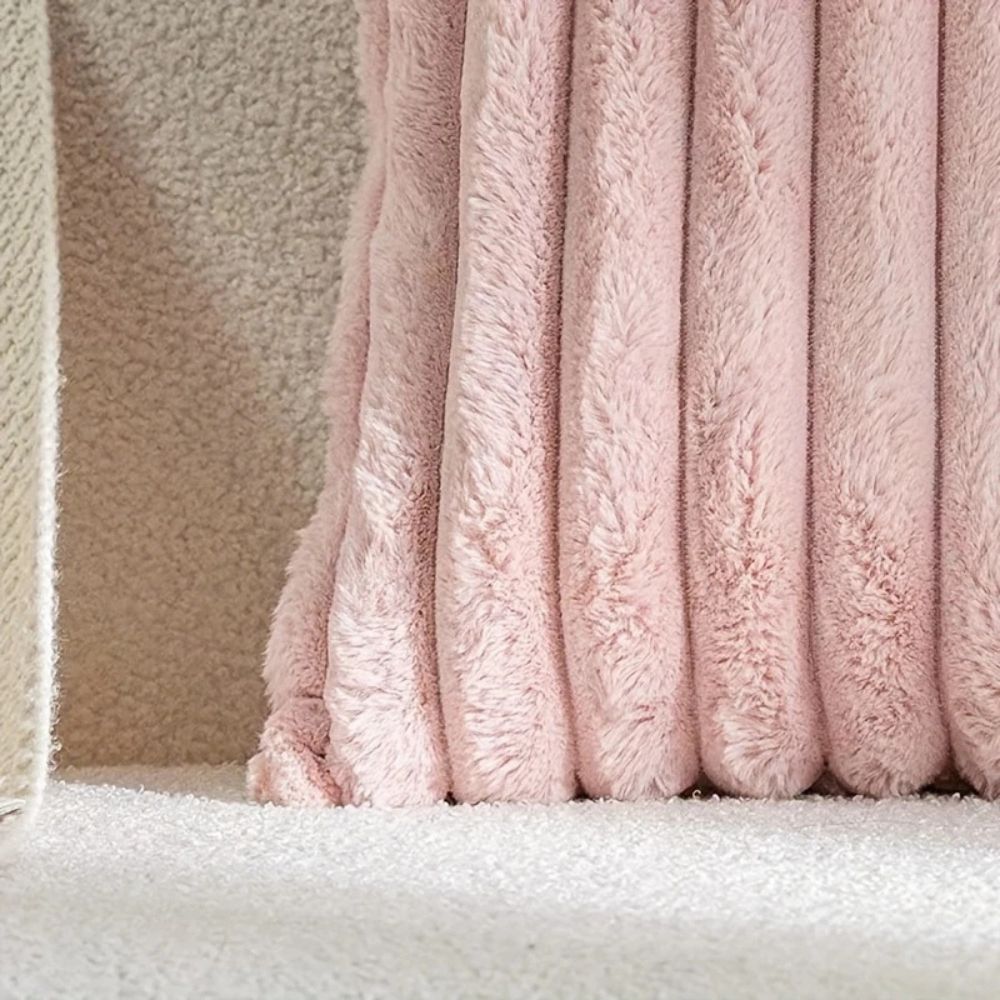 Nouvia Fusk Päls Plush Kuddeöverdrag