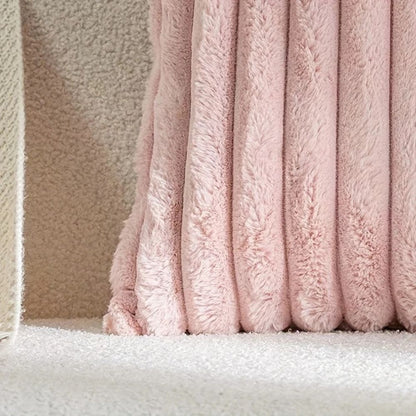 Nouvia Fusk Päls Plush Kuddeöverdrag