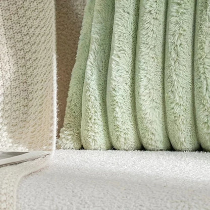 Nouvia Fusk Päls Plush Kuddeöverdrag