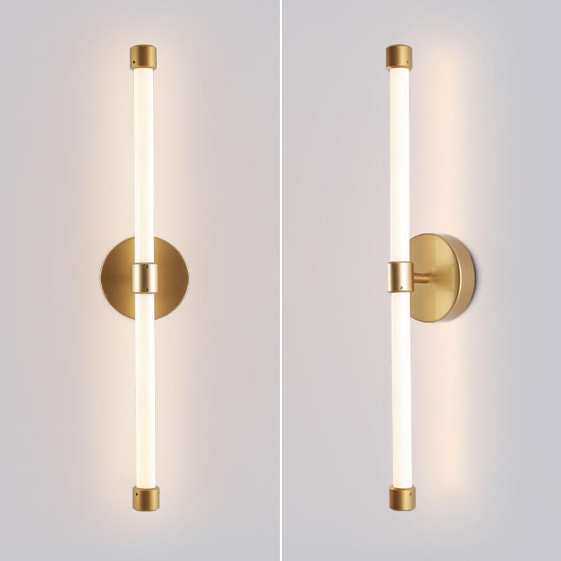 Modern minimalistisk LED-vägglampa med 1 ljus