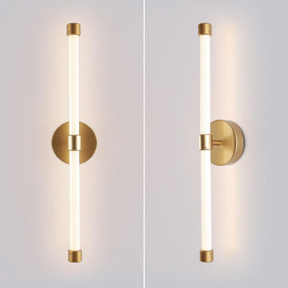 Modern minimalistisk LED-vägglampa med 1 ljus