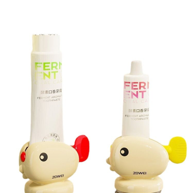 Praktisk tandkrämspress