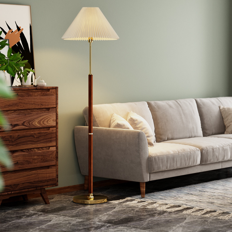 Lunara Shade | Tidlös golvlampa av rispapper i Japandi-stil