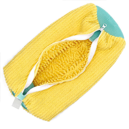 Praktisk skotvättpåse