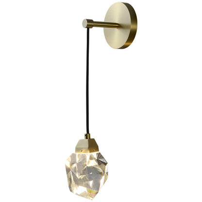 LuxorLicht - Modern kristallvägglampa med LED-belysning