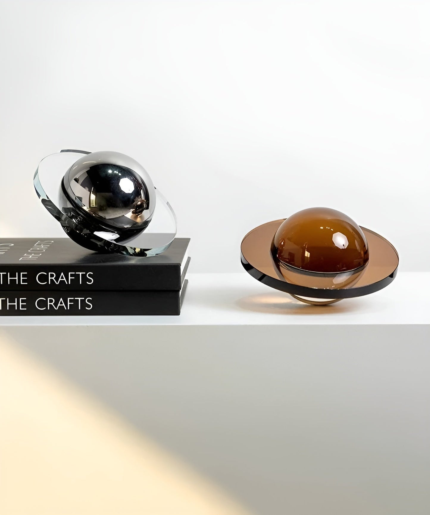 CrystalAxis Ornament - Dekorativt Kristall-Planets-Ornament