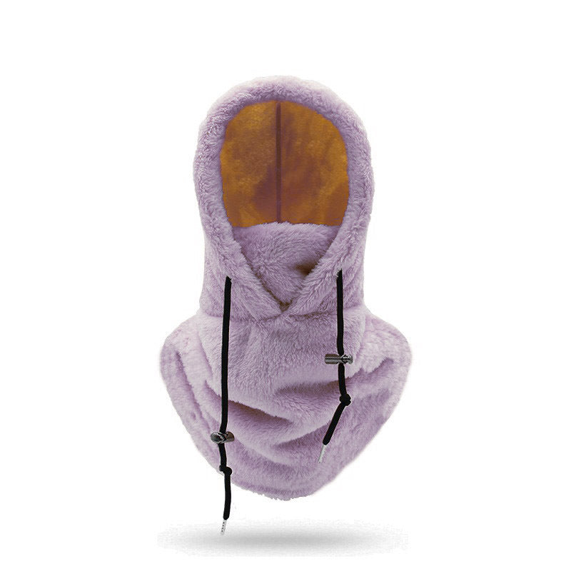 Utomhus Fleece Huva