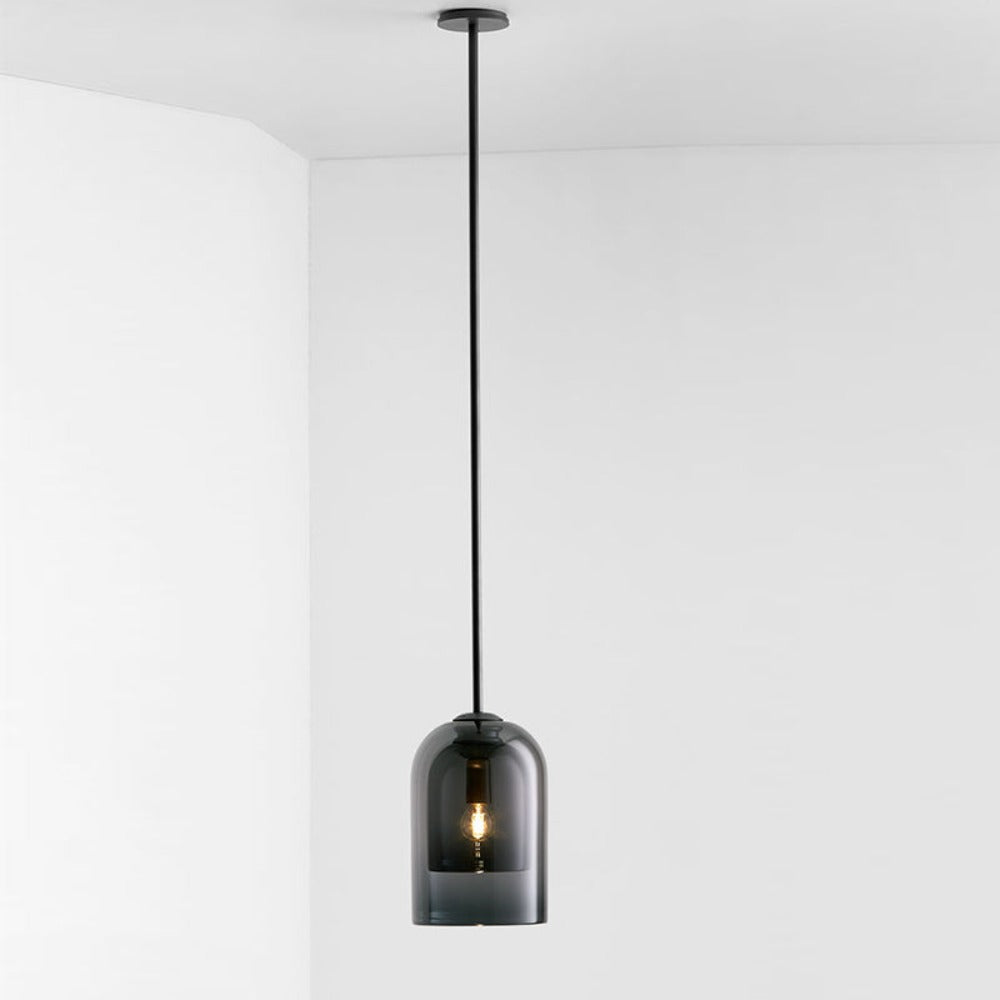 Modern minimalist glas hänglampa