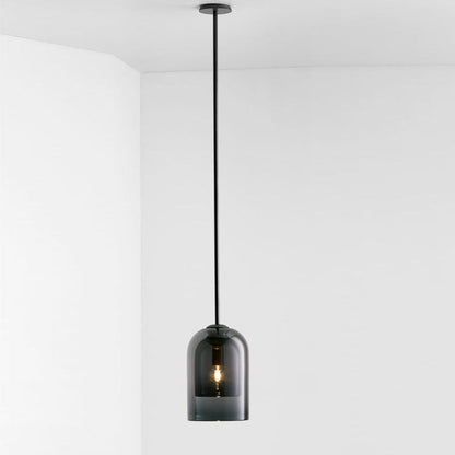 Modern minimalist glas hänglampa