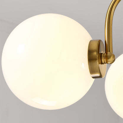 Modern Chrome Kandelaber | Nordisk Glas Taklampa | Nutida Pendellampa | 220V–240V | Brick by Brick