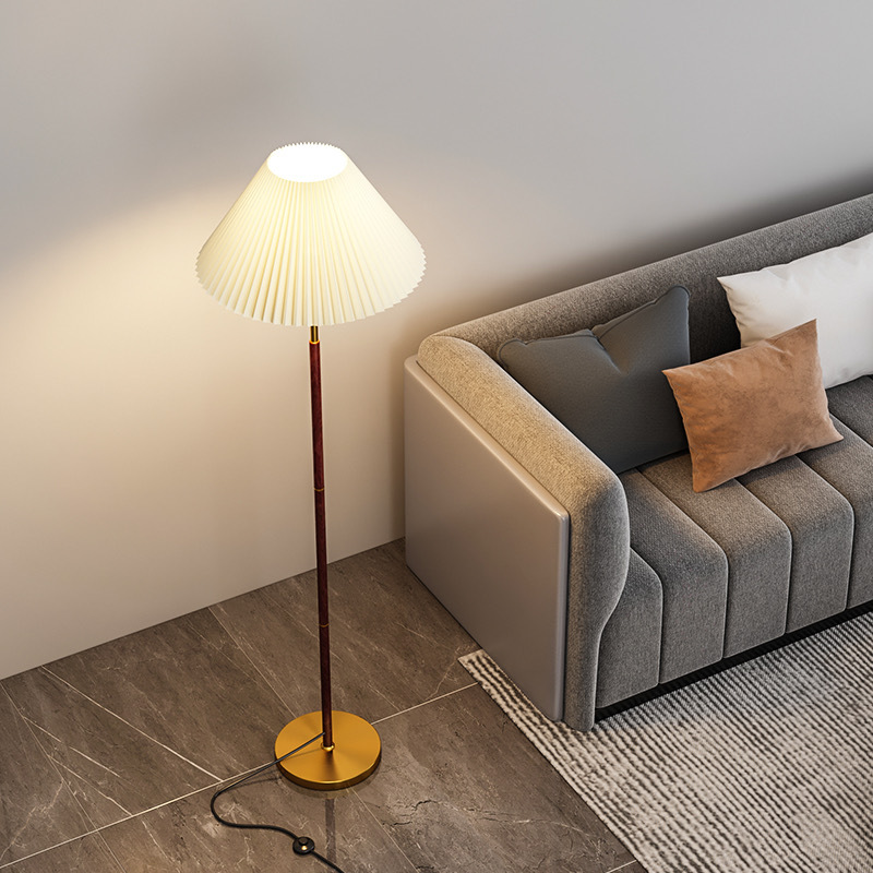 Lunara Shade | Tidlös golvlampa av rispapper i Japandi-stil