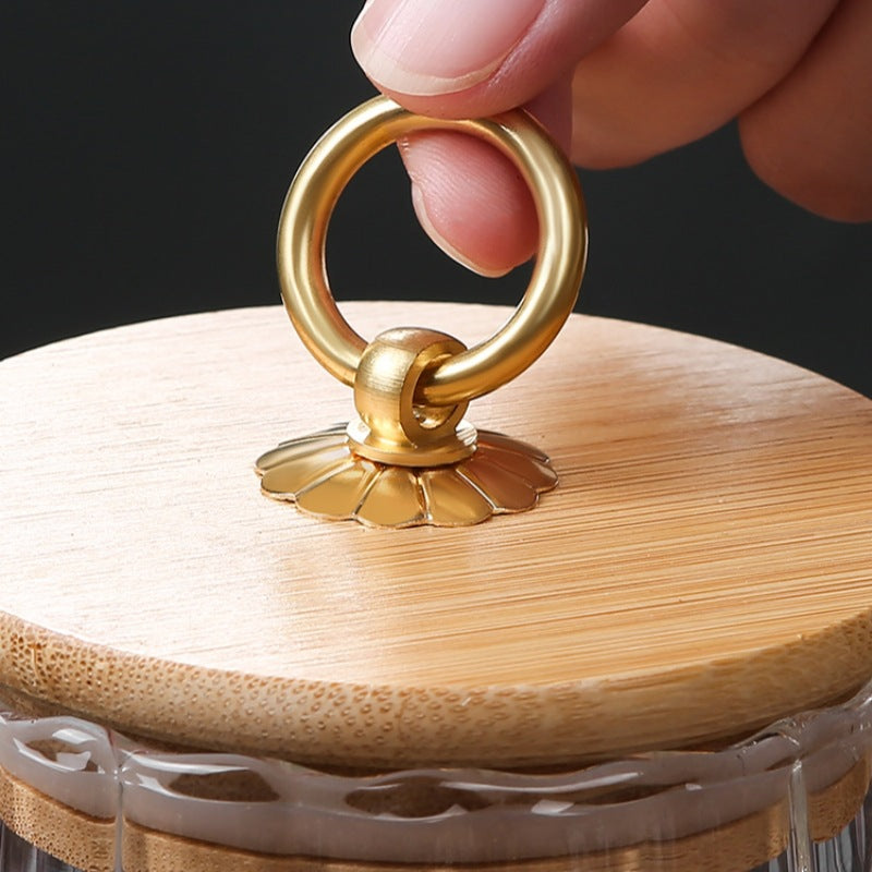 Lufttät och fuktbeständigt förvaringsglas - Återförslutningsbart