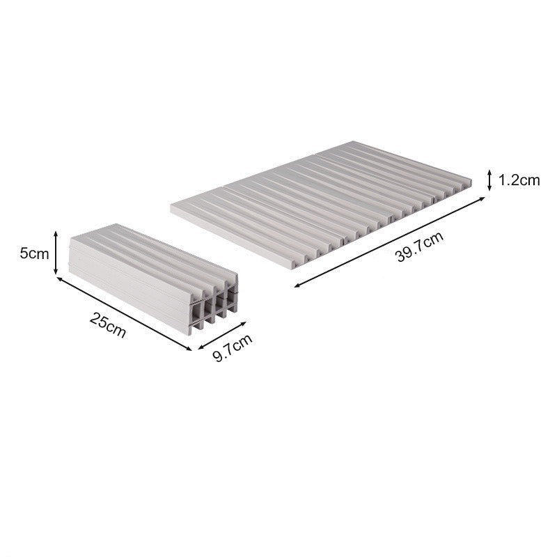 Fällbar silikon droppmatta - värmebeständigt design