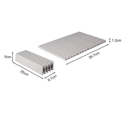 Fällbar silikon droppmatta - värmebeständigt design