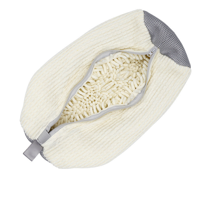 Praktisk skotvättpåse