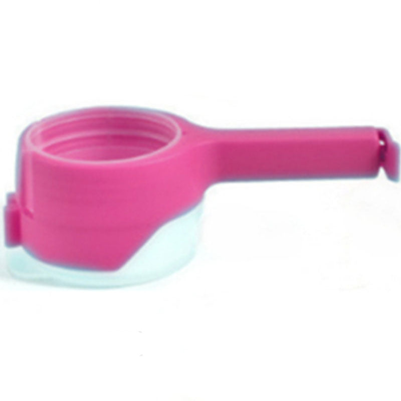 Livsmedelsstängningsklämmor med integrerad öppning 3-pack