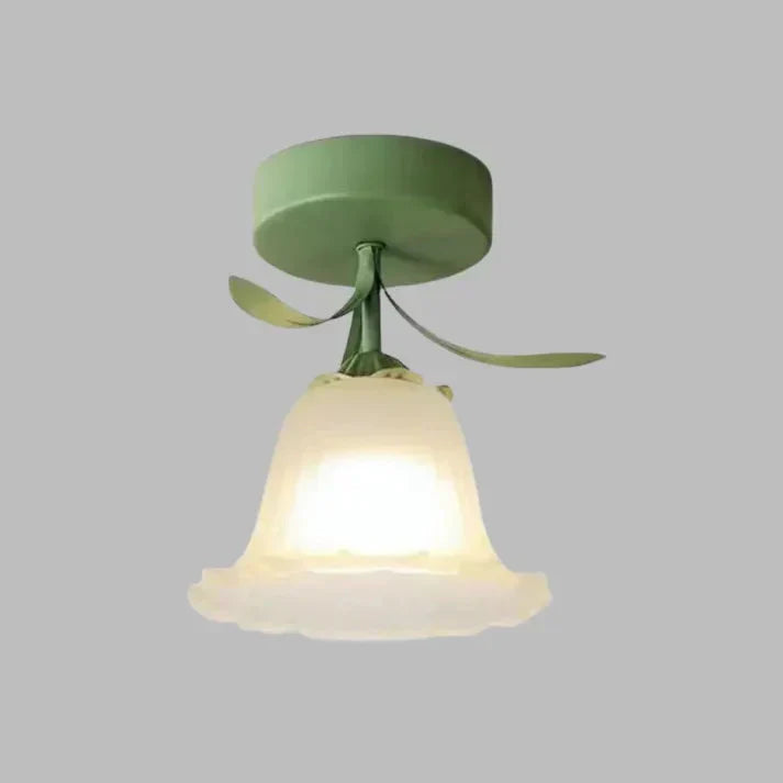 Vintage fransk stil mini blomster taklampa