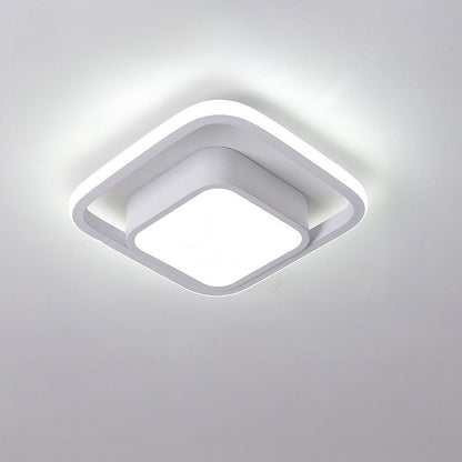 Dubbel Ring LED Taklampa | 10,6 tum Diameter | Sleek Minimalistisk Design | Modern Hem Accent | Brick by Brick