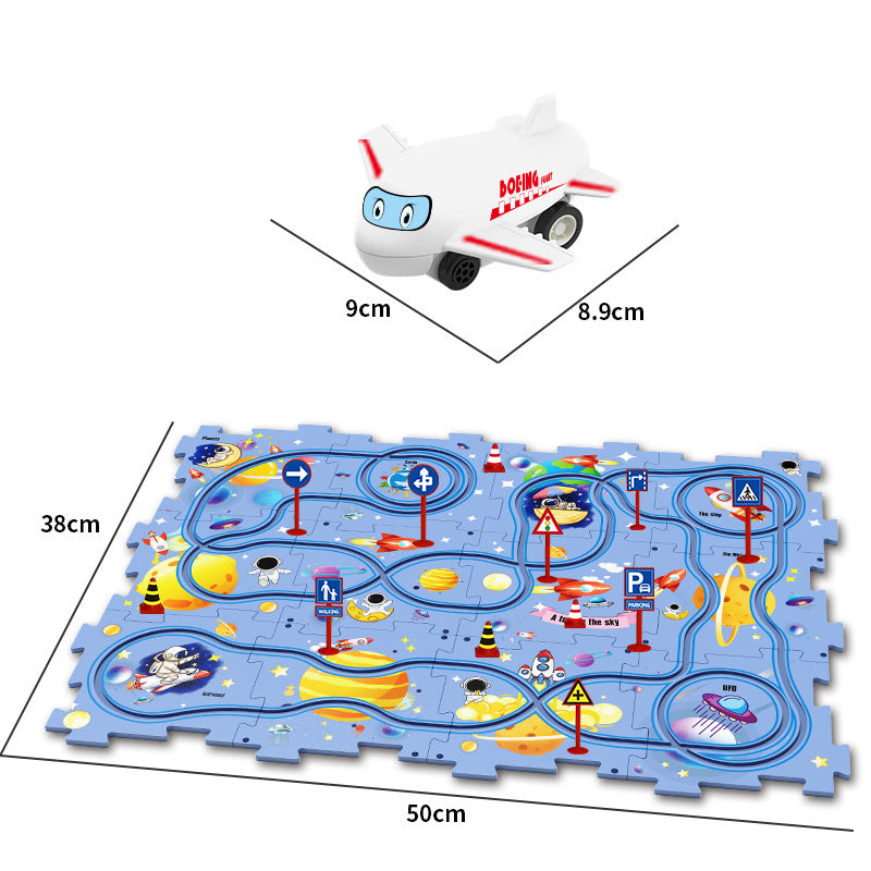 PuzzleTrack - Elektrisk Pusselräls