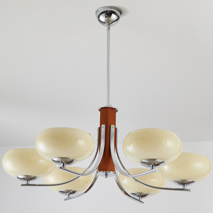 Lunaro | Bauhaus Pendellampa med 3/5 opalglas-huvuden