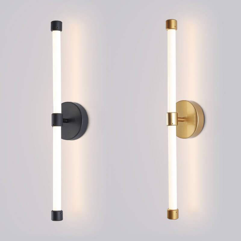 Modern minimalistisk LED-vägglampa med 1 ljus